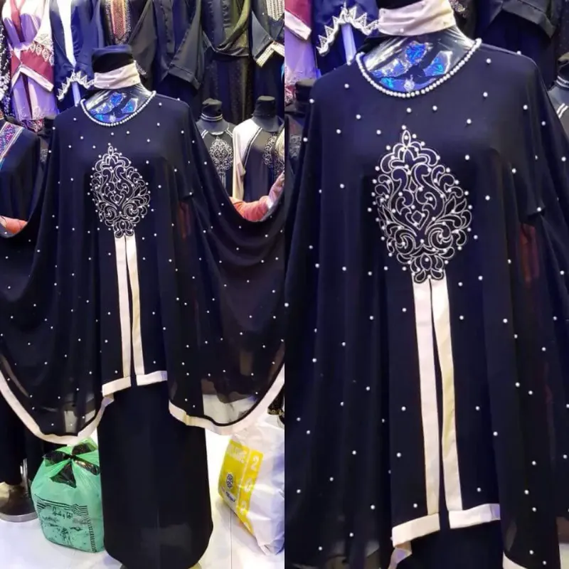 Picture of Radhe Designer Multicolor Georgette Kaftan Dress for Women - F2709