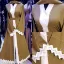 Picture of Party Wear White Georgette Arabian Kaftan for Women