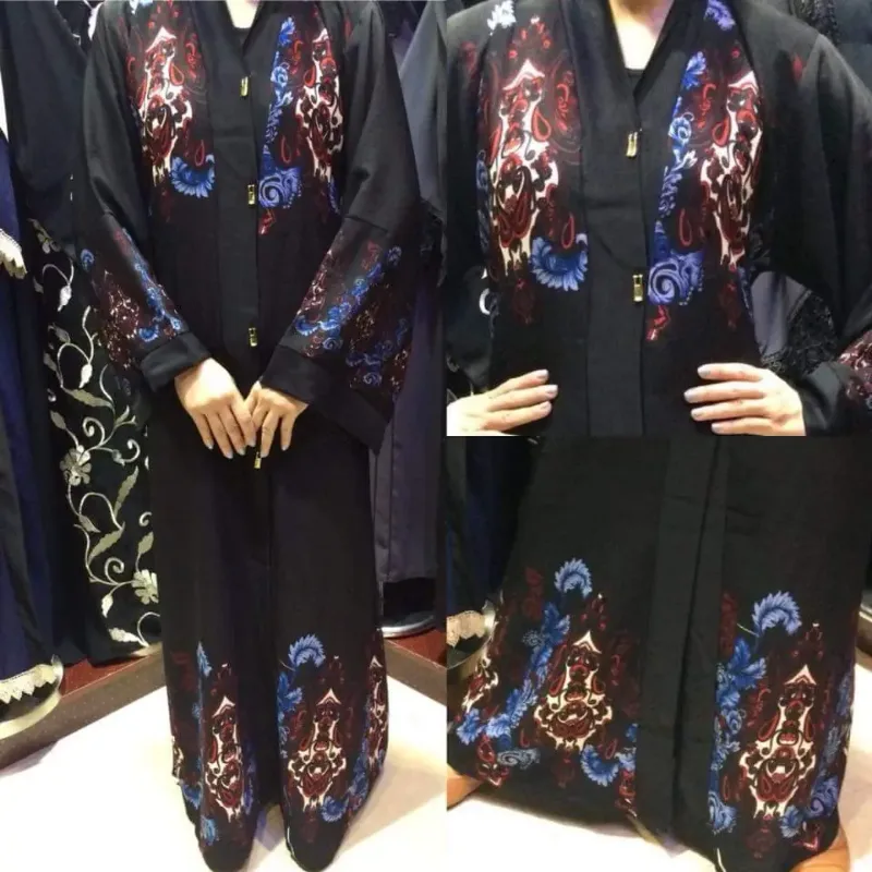 Picture of Radhe Designer Multicolor Georgette Kaftan Dress for Women - F2728