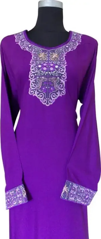 Picture of Radhe Designer Black Georgette Kaftan Dress for Women - F9582