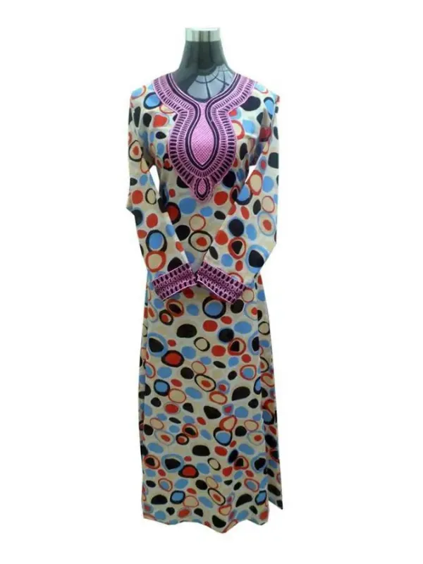 Picture of Radhe Designer Multicolor Georgette Kaftan Dress for Women - F9583