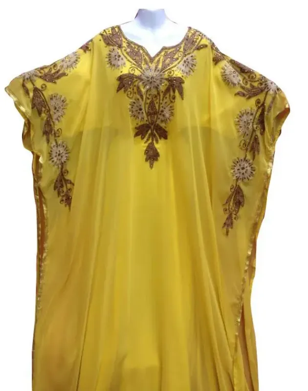 Picture of Radhe Designer Multicolor Georgette Kaftan Dress for Women - F9578