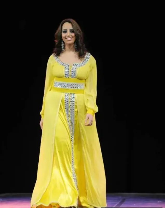 Picture of Radhe Designer Multicolor Georgette Kaftan Dress for Women - F9179