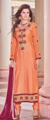 Picture of bollywood salwar kameez dress modest maxi gown anarkali