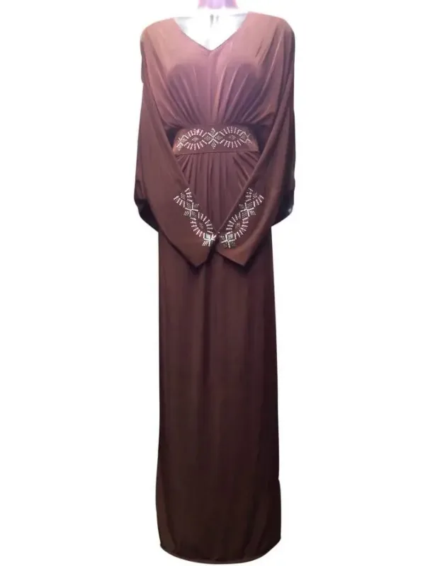 Picture of Radhe Designer Blue Georgette Kaftan Dress for Women - F3653