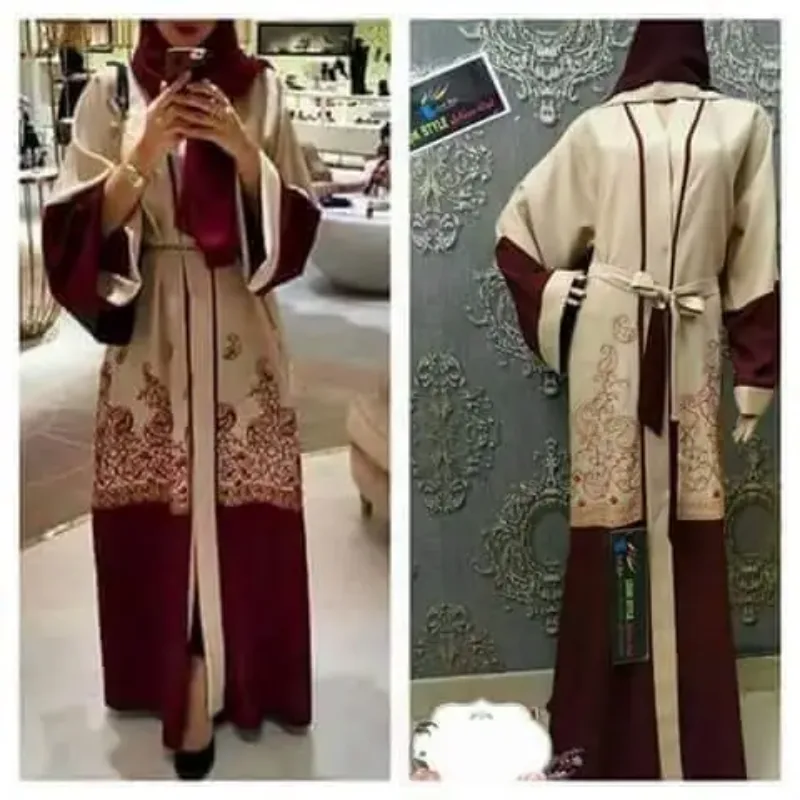 Picture of Radhe Designer Pink Cotton Kaftan Dress for Women - F3710