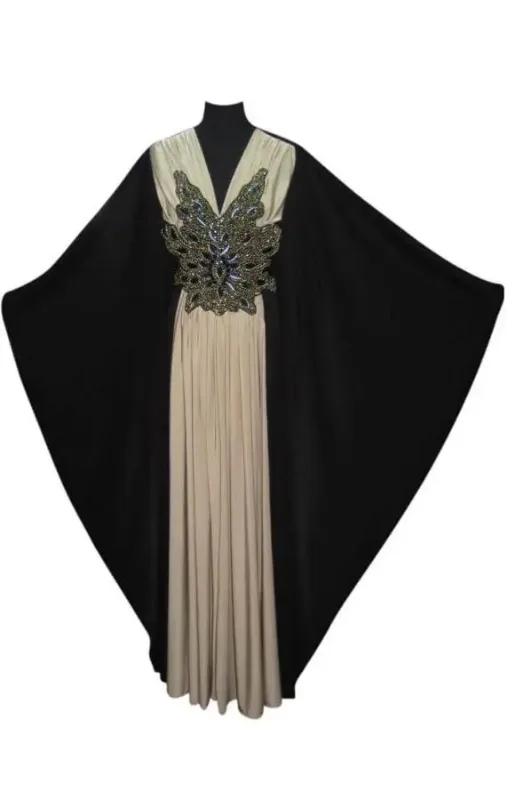 Picture of Radhe Designer Purple Georgette Kaftan Dress for Women - F3572
