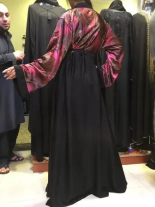 Picture of Pink Cotton Maghrib Kaftan for Women
