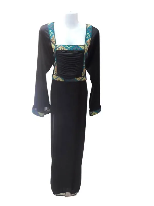 Picture of Radhe Designer Multicolor Georgette Kaftan Dress for Women - F3860
