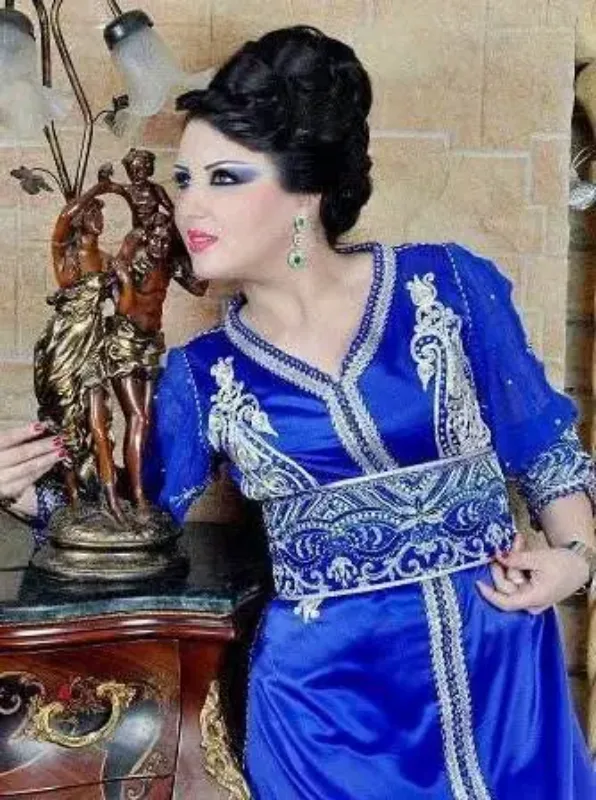 Picture of Radhe Designer Purple Georgette Kaftan Dress for Women - F7847