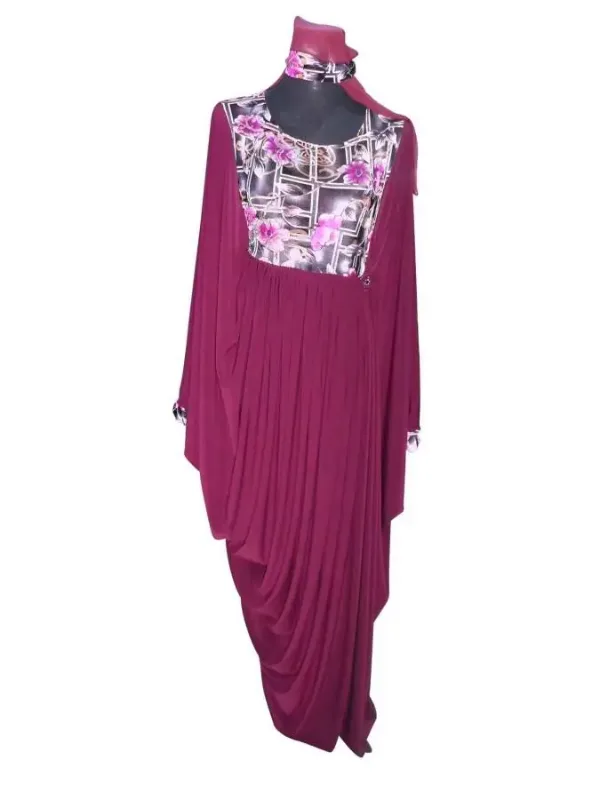 Picture of Radhe Designer Multicolor Georgette Kaftan Dress for Women - F3885