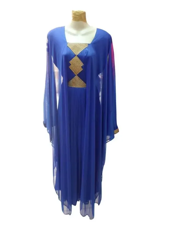 Picture of Radhe Designer Black Georgette Kaftan Dress for Women - F3858