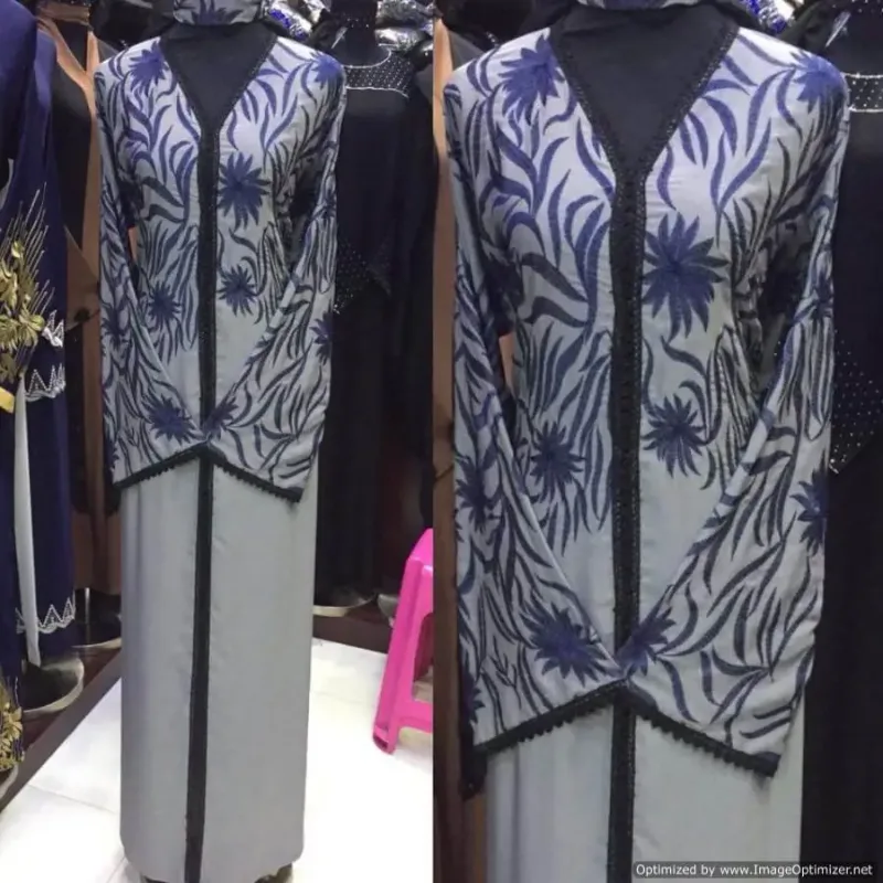 Picture of Radhe Designer Black Georgette Kaftan Dress for Women - F2870
