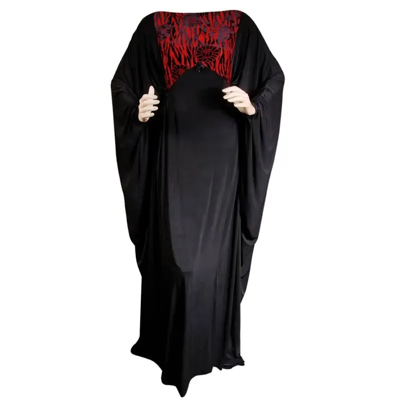 Picture of Radhe Designer Black Georgette Kaftan Dress for Women - F9712