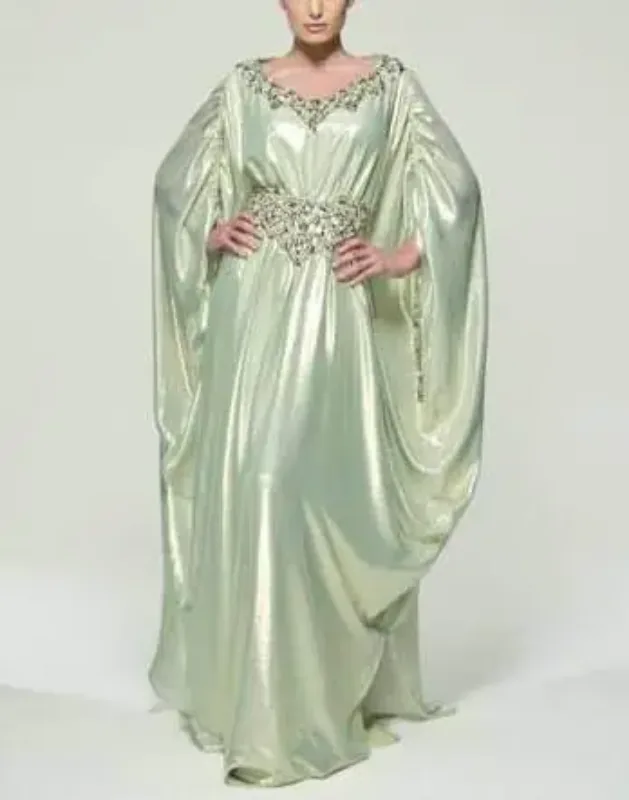 Picture of Radhe Designer Multicolor Georgette Kaftan Dress for Women - F9702