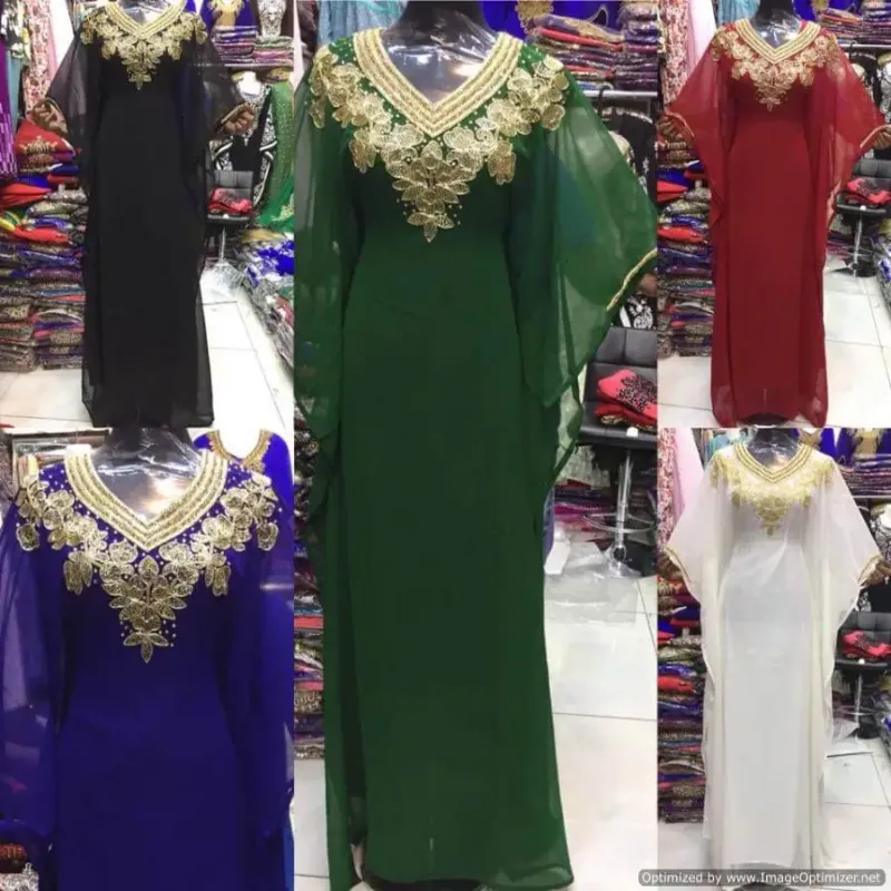 Picture of Radhe Designer Pink Cotton Kaftan Dress for Women - F2854