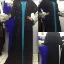 Picture of Tailored Multicolor Georgette Arabian Kaftan for Women
