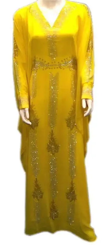 Picture of Radhe Designer Multicolor Georgette Kaftan Dress for Women - F9692