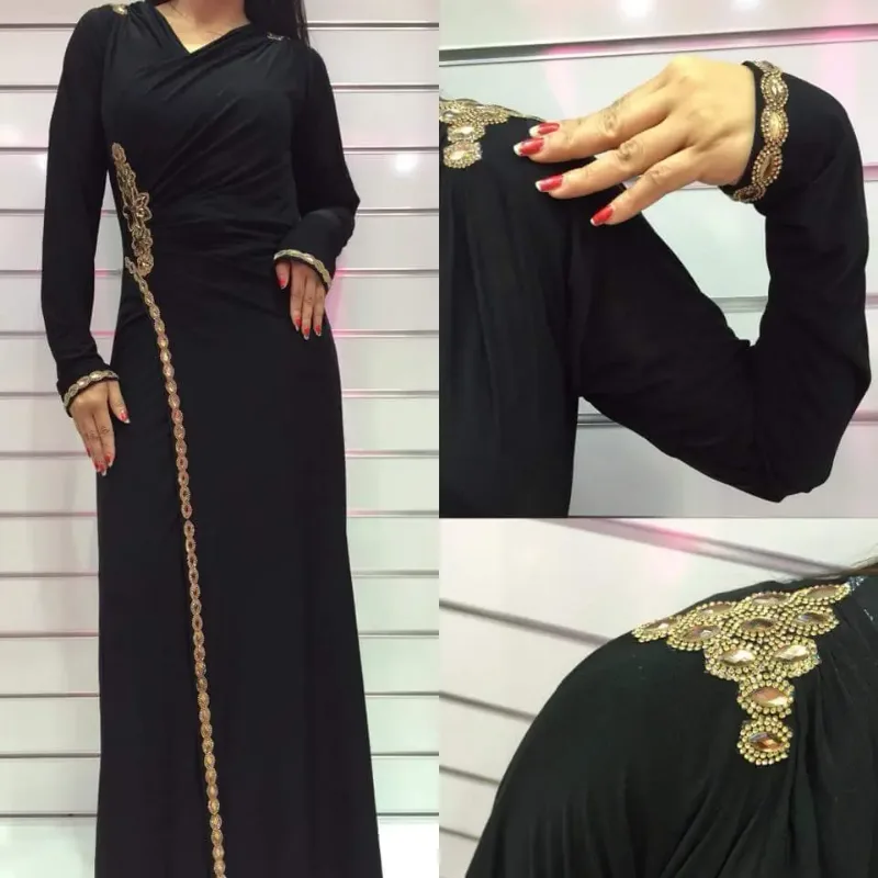 Picture of Radhe Designer Multicolor Georgette Kaftan Dress for Women - F2860