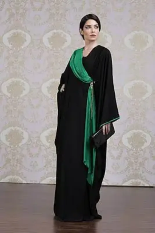 Picture of Radhe Designer Multicolor Georgette Kaftan Dress for Women - F9697