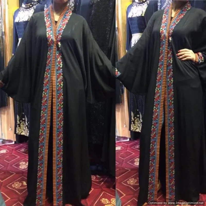 Picture of Radhe Designer Multicolor Georgette Kaftan Dress for Women - F2859