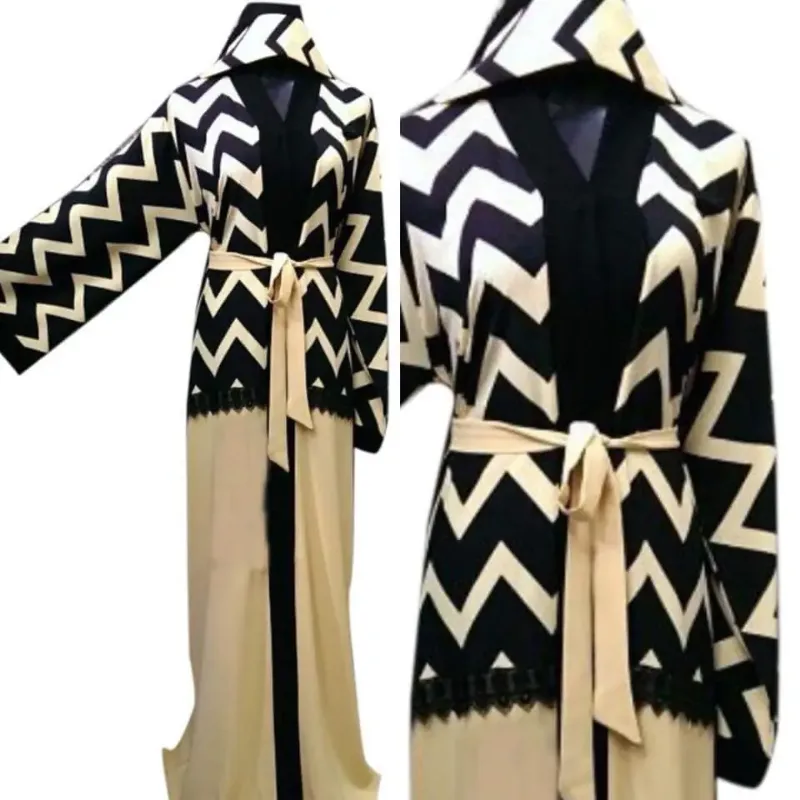 Picture of Radhe Designer Multicolor Georgette Kaftan Dress for Women - F2880