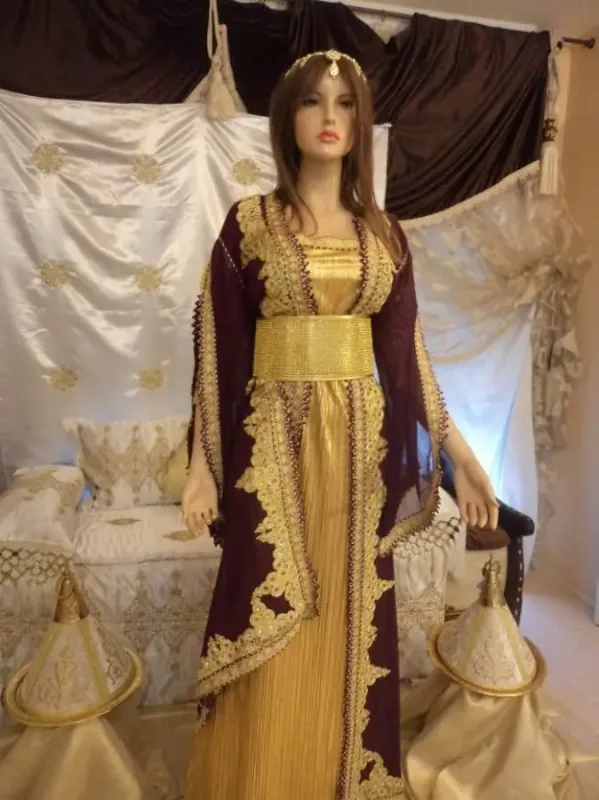 Picture of Radhe Designer Black Georgette Kaftan Dress for Women - F9695