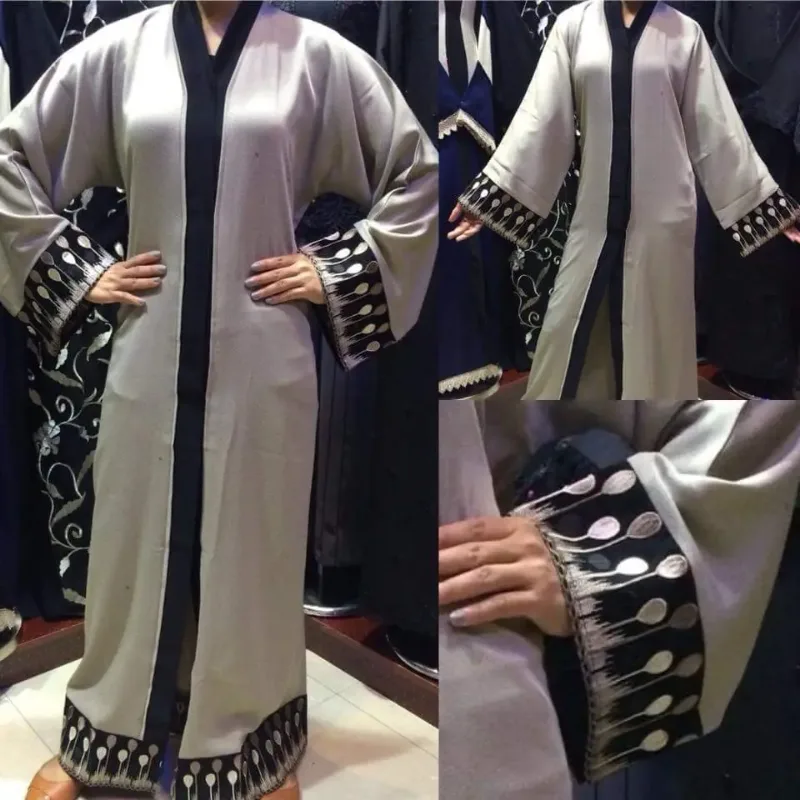 Picture of Radhe Designer White Georgette Kaftan Dress for Women - F2858