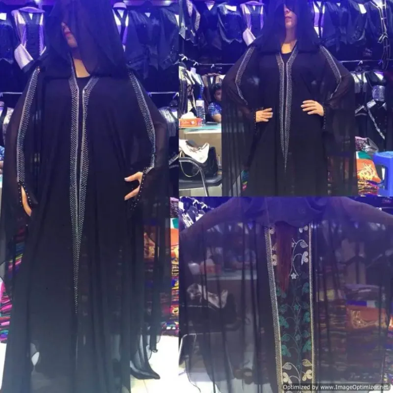 Picture of Radhe Designer Multicolor Georgette Kaftan Dress for Women - F2778