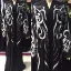 Picture of Occasion Blue Georgette Arabian Kaftan for Women