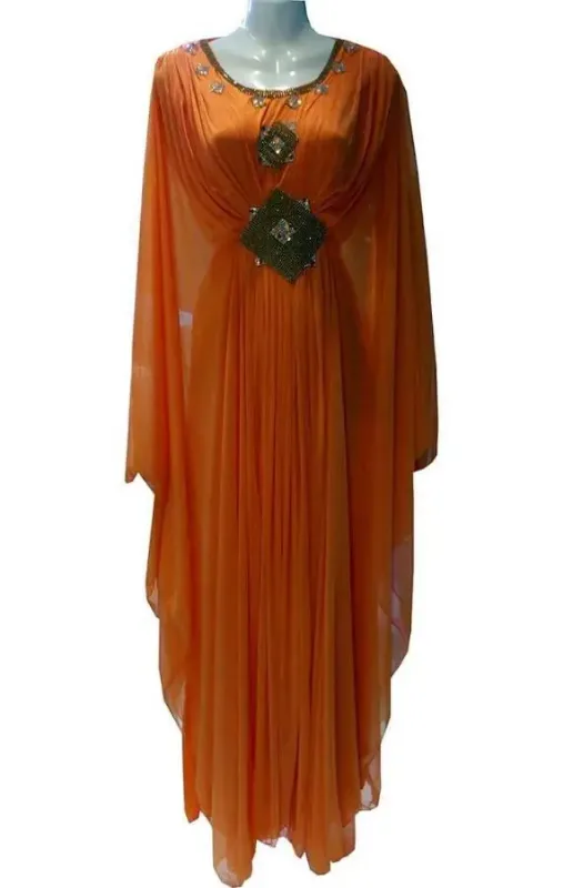 Picture of Radhe Designer Multicolor Georgette Kaftan Dress for Women - F4933