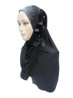 Picture of Arab Women Loose Burqa Women Retro Maxi One Piece A,hijab