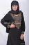 Picture of Special Blue Georgette Khaleeji Kaftan for Women