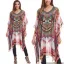 Picture of Festival Multicolor Georgette Wedding Caftan for Women