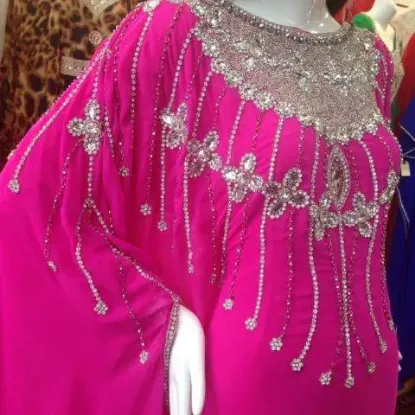 Picture of arabian khaleeji caftan available for special occasion,