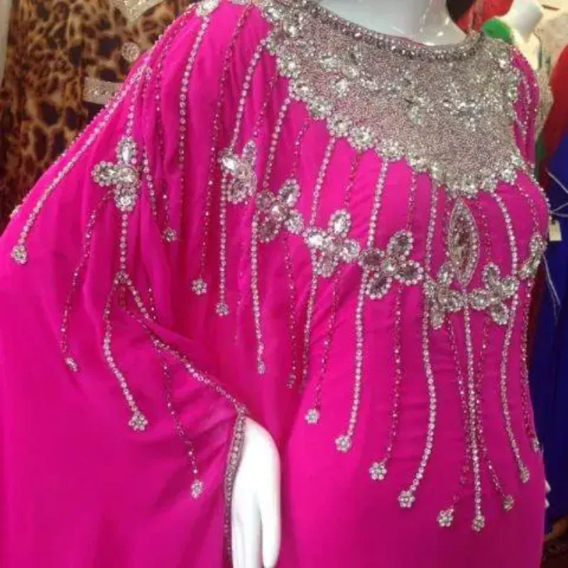 Picture of Radhe Designer Multicolor Georgette Kaftan Dress for Women - F10430