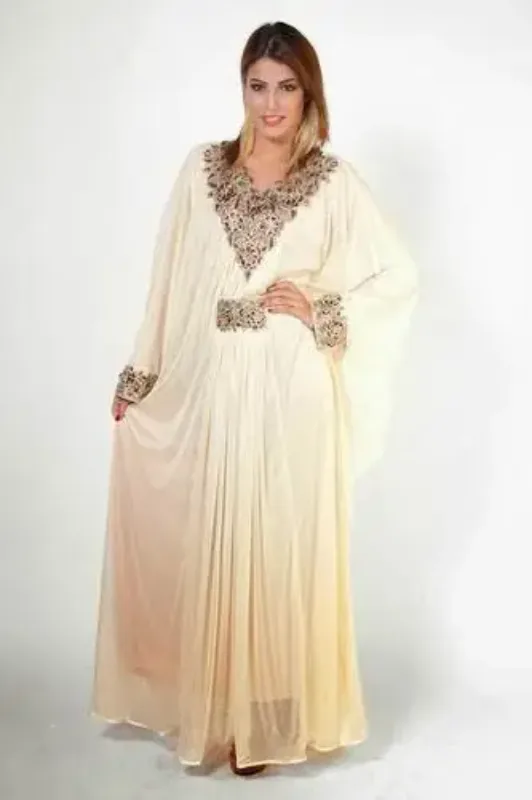 Picture of Radhe Designer Blue Georgette Kaftan Dress for Women - F9745