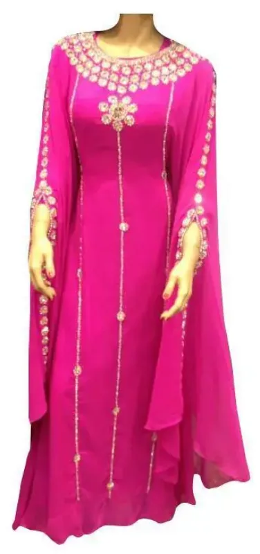 Picture of Radhe Designer Multicolor Georgette Kaftan Dress for Women - F9743