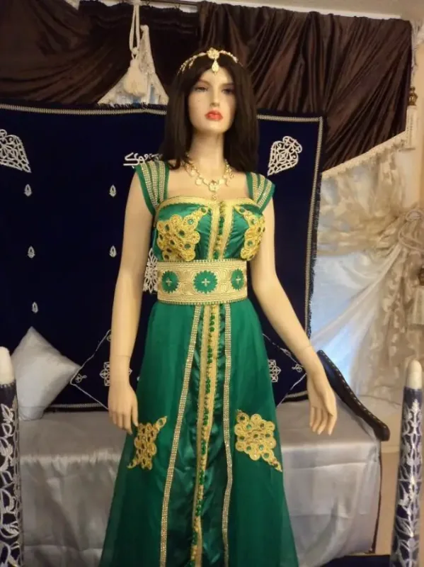 Picture of Radhe Designer Yellow Georgette Kaftan Dress for Women - F9764