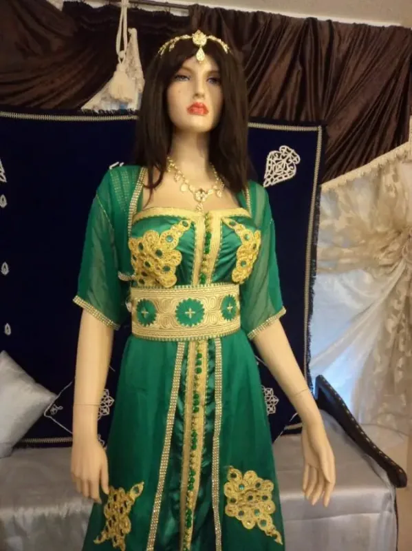 Picture of Radhe Designer White Georgette Kaftan Dress for Women - F9772