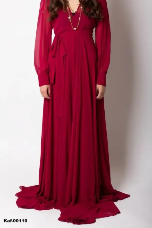 Picture of Radhe Designer Multicolor Georgette Kaftan Dress for Women - F9776