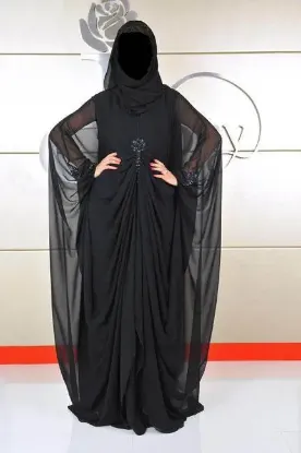 Picture of arabic dress dubai,bridal dress with feathers,abaya,jil