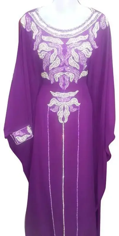 Picture of Radhe Designer Pink Cotton Kaftan Dress for Women - F9734