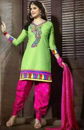 Picture of georgette salwar kameez bollywood design indian pakista