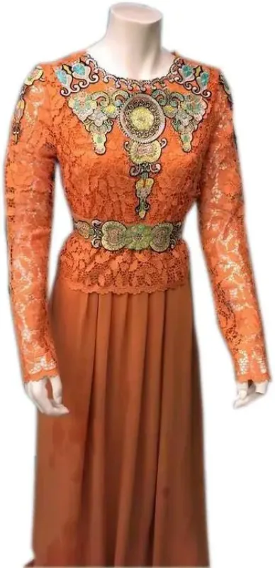 Picture of Radhe Designer Multicolor Georgette Kaftan Dress for Women - F9795