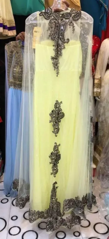 Picture of Radhe Designer Multicolor Georgette Kaftan Dress for Women - F9799