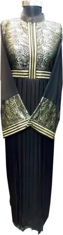 Picture of Radhe Designer Yellow Georgette Kaftan Dress for Women - F9798