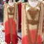 Picture of Smart Pink Cotton Wedding Caftan for Women