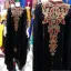 Picture of Special Multicolor Georgette Wedding Caftan for Women