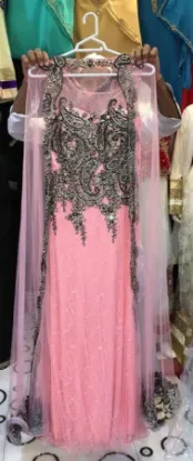 Picture of arabic dress in dubai,2 piece bridal dresses,abaya,jilb